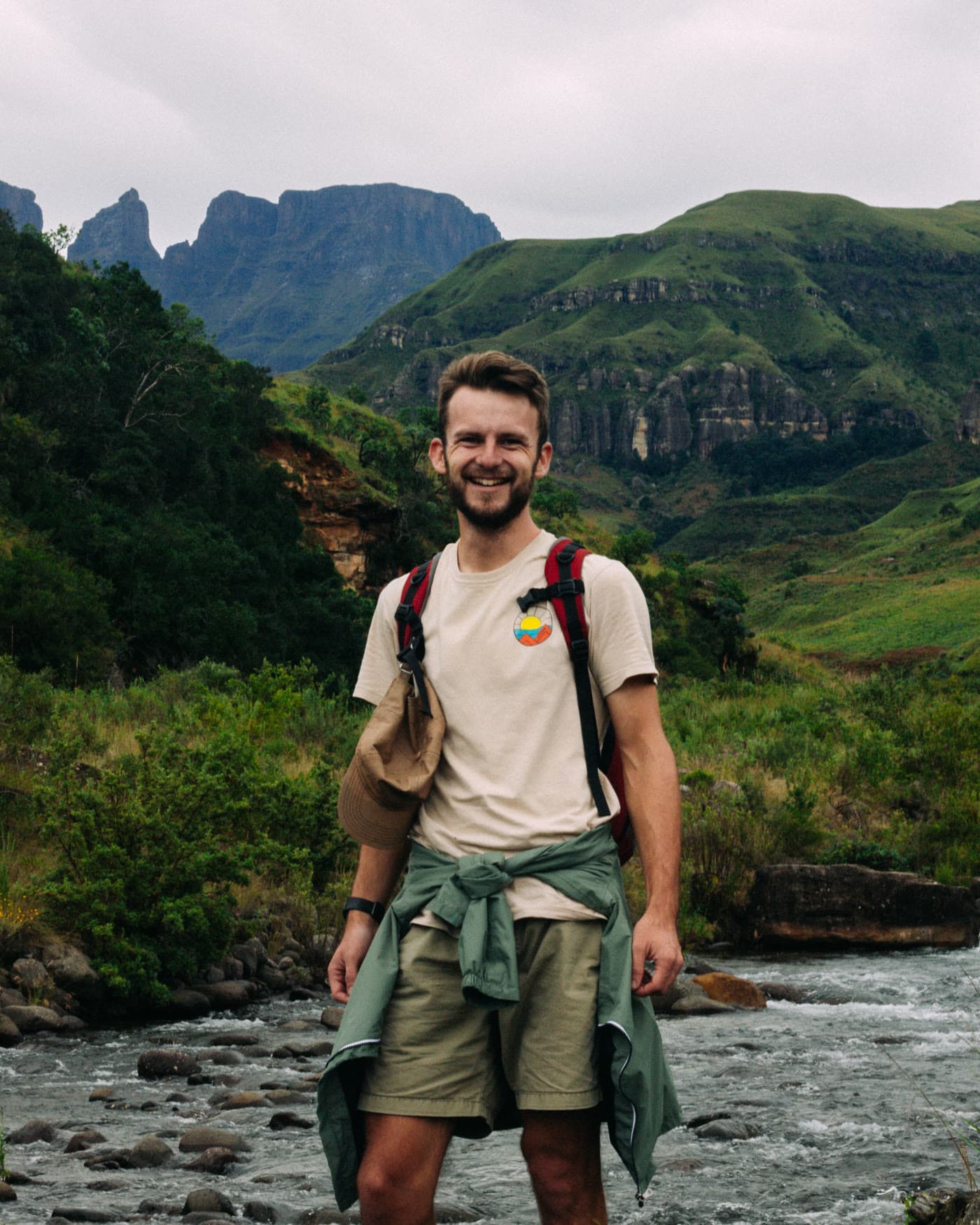 William Owen in the Drakensberg